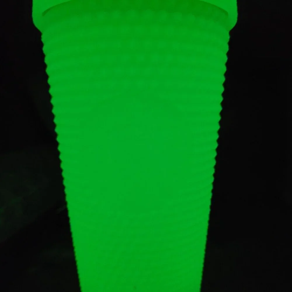 Starbucks 2022 Halloween Studded Glow Tumbler Lemongrass (Green) 16 oz. Grande - Picture 5 of 13